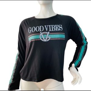 Good vibes  shirt black size 3X